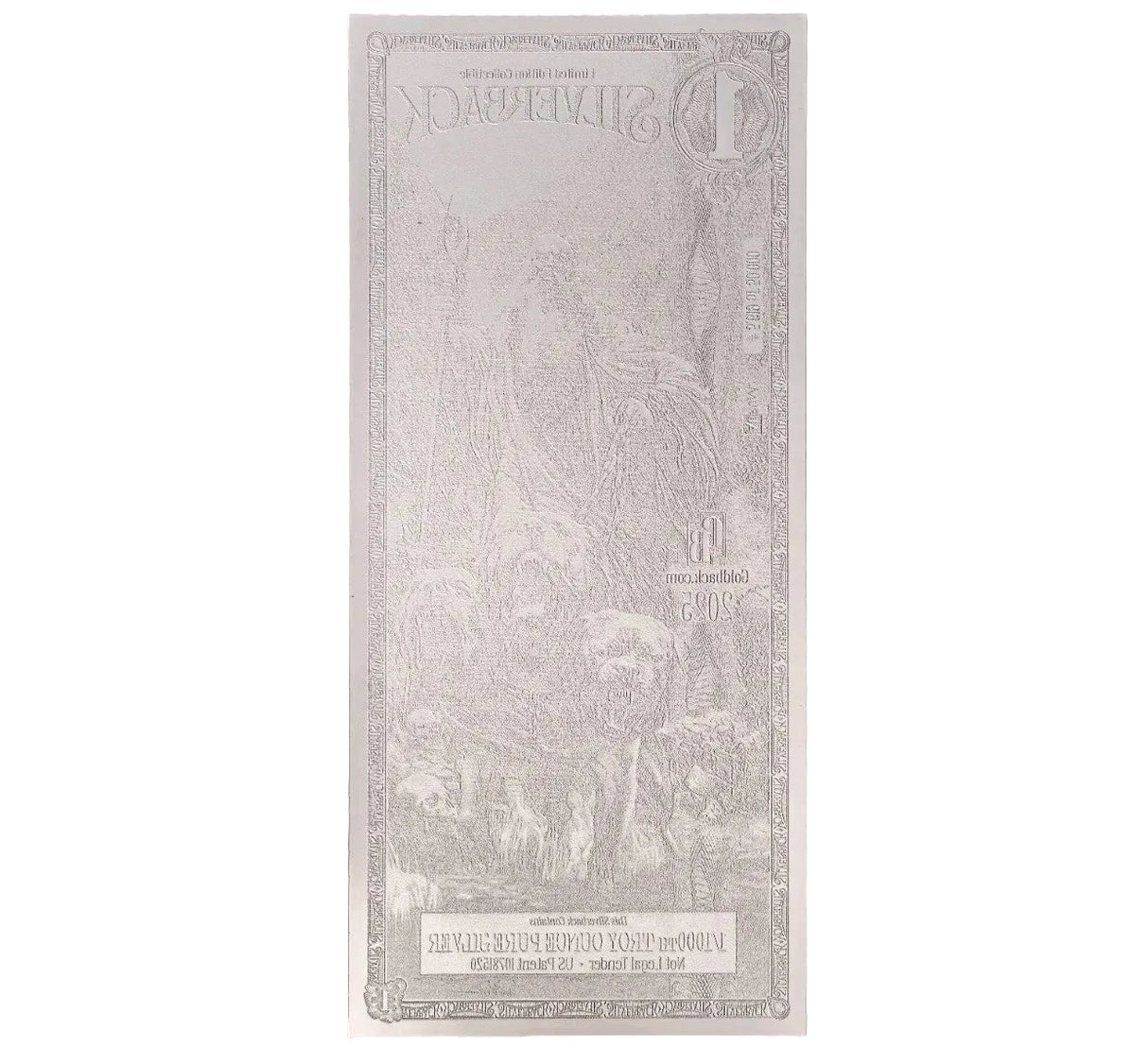Silverback Hades Olympus 1/1000 OZ Silver Limted Edition