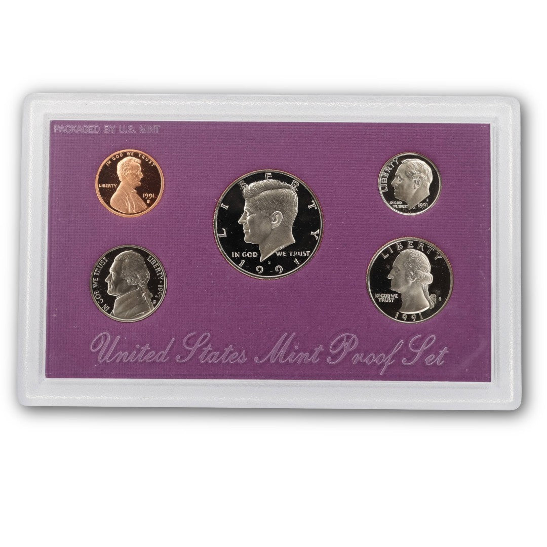 1991 S Proof Set In Original Government Packaging