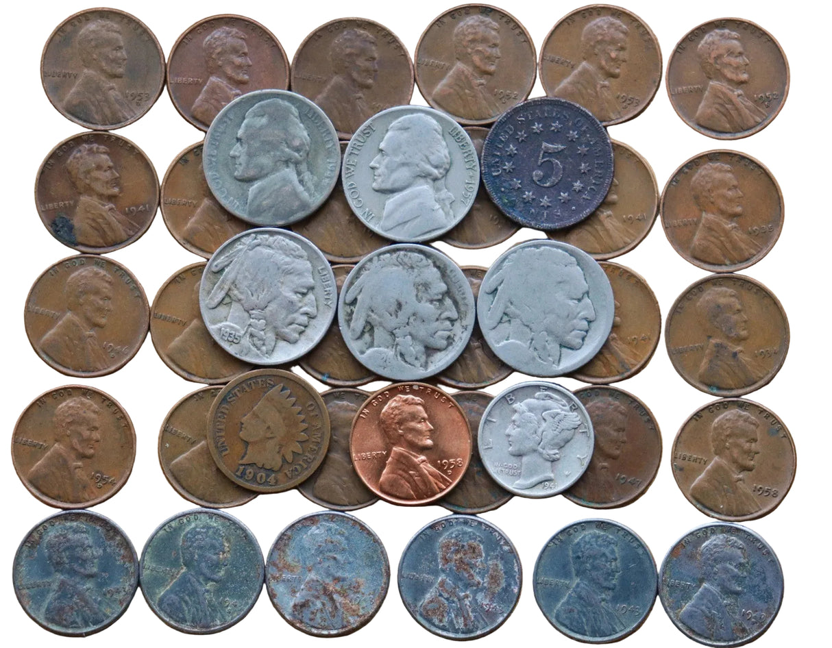 HUGE U.S. Coin Collection With 90% Silver Mercury Dime And More