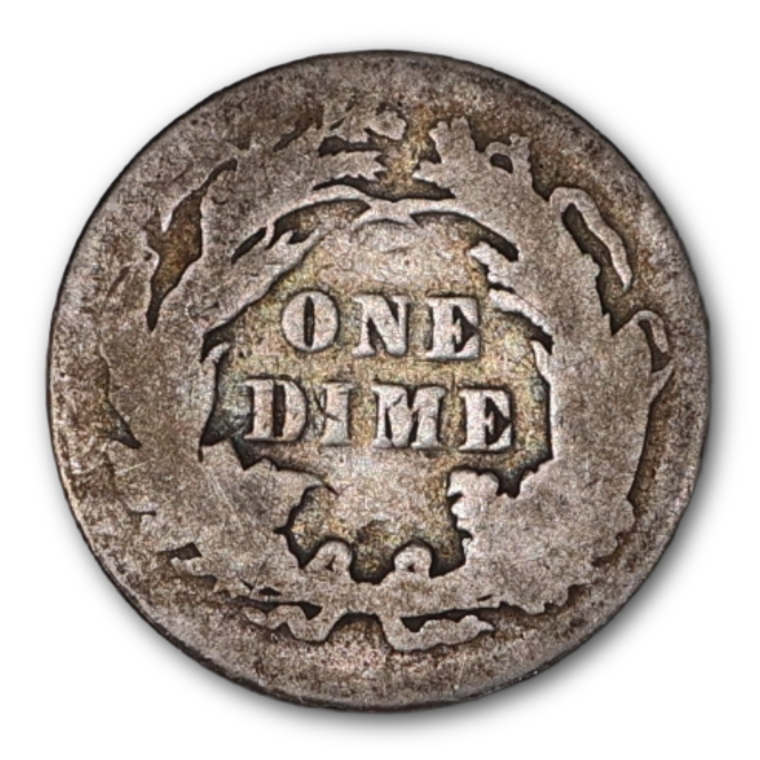 Seated Liberty Dime Cull (1837-1891)