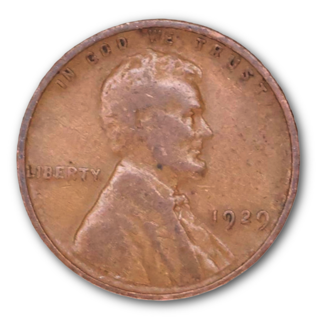 1929 P Lincoln Wheat Penny