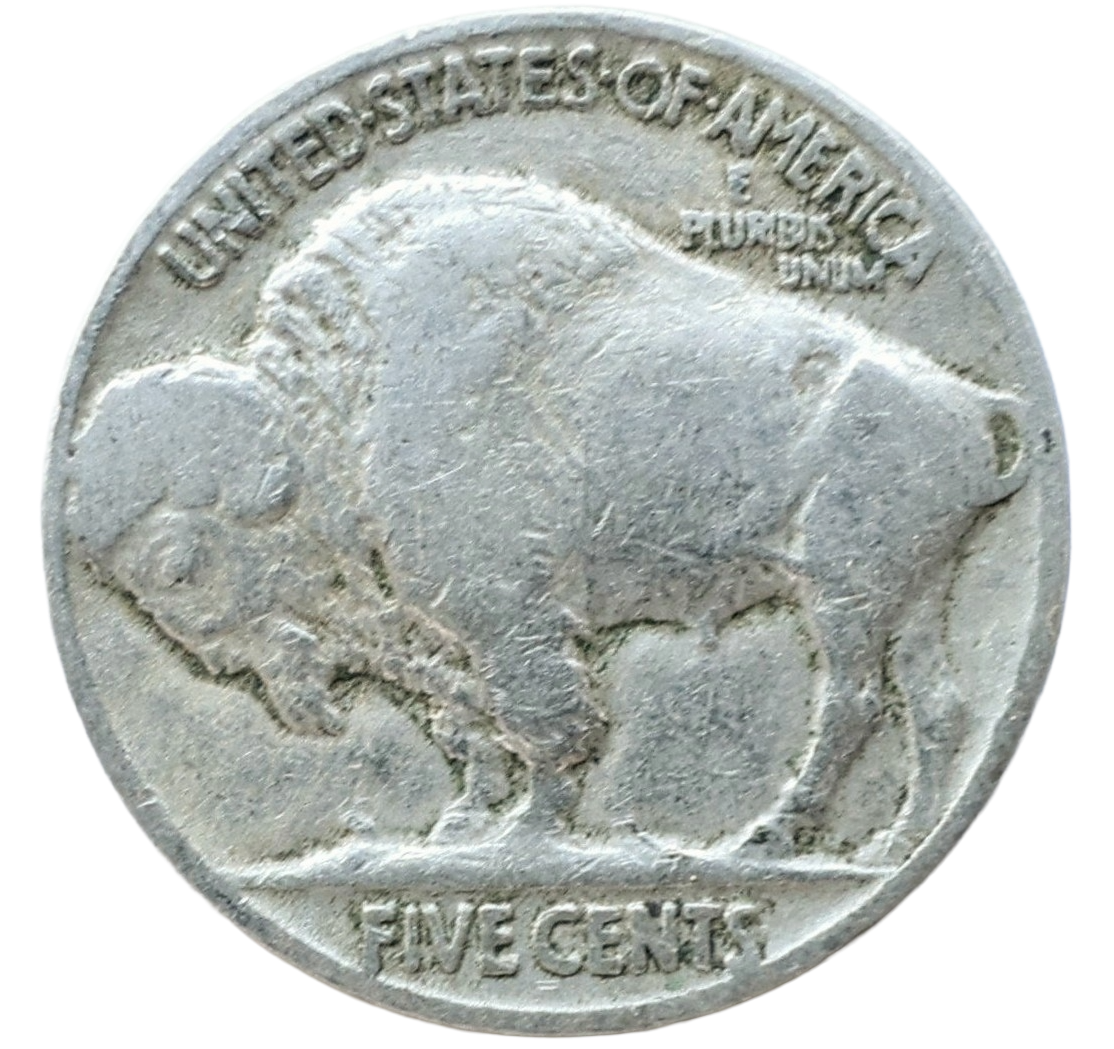 V/VG 1935 Philadelphia Buffalo Nickel