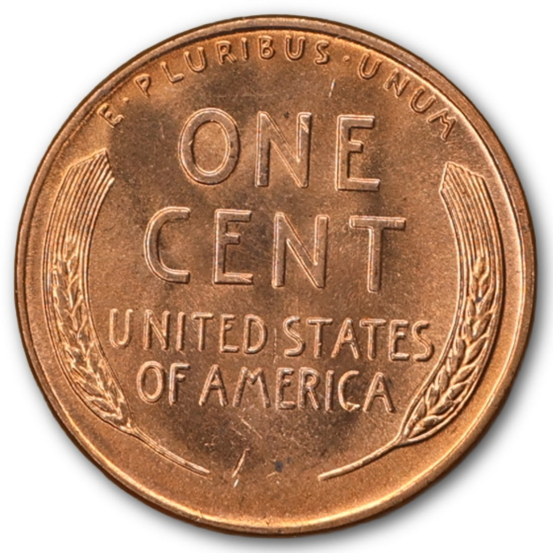 1956-D Lincoln Wheat Cent GEM BU