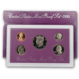 1991 S Proof Set In Original Government Packaging
