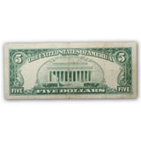 $5 1963 Red Seal STAR Note VG/F