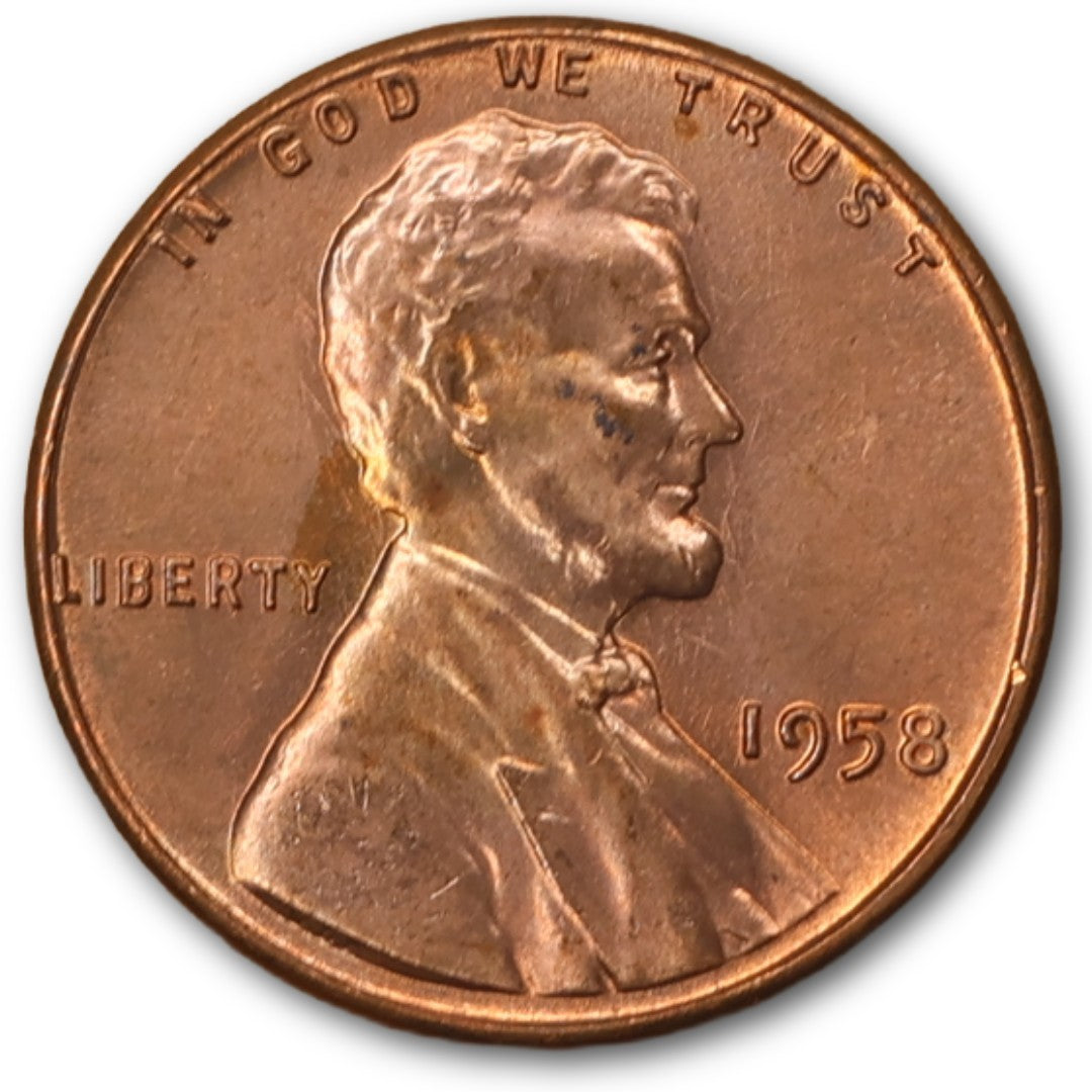 1958-P Lincoln Wheat Cent GEM BU