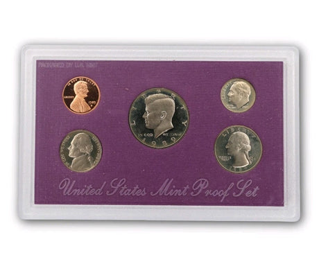 1989 S Proof Set In Original Government Packaging
