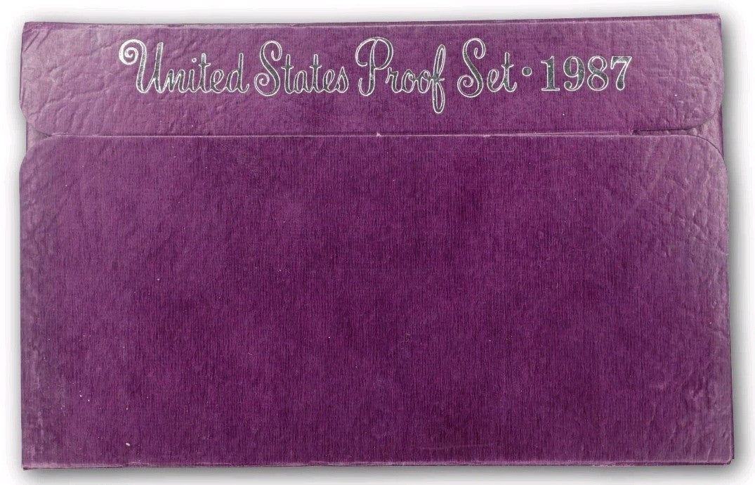 1987 S Proof Set In Original Government Packaging