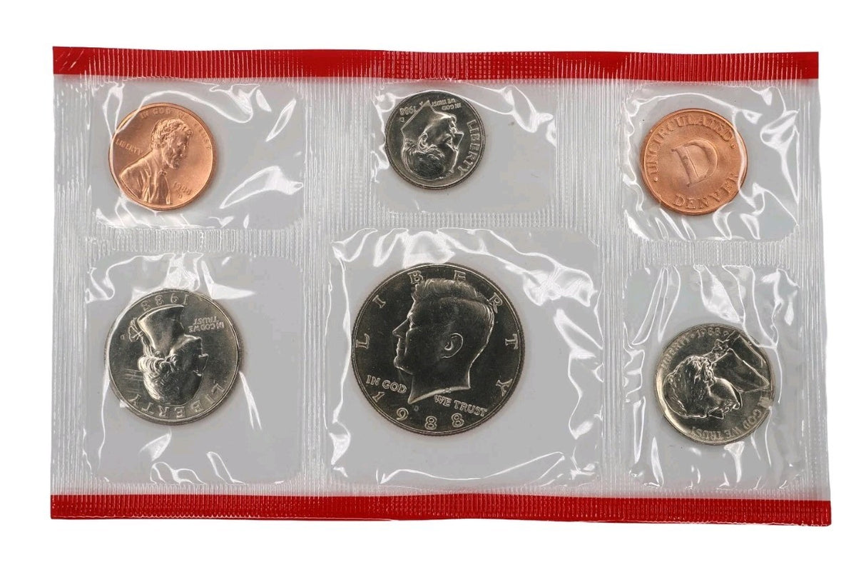 1988 U.S. Mint Set In Original Government Packing