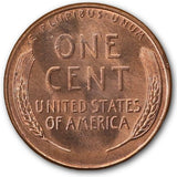 1957-D Lincoln Wheat Cent GEM BU