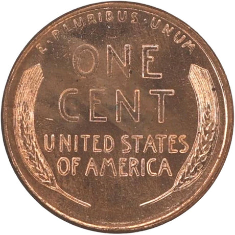 1958-D BU Lincoln Wheat Cent