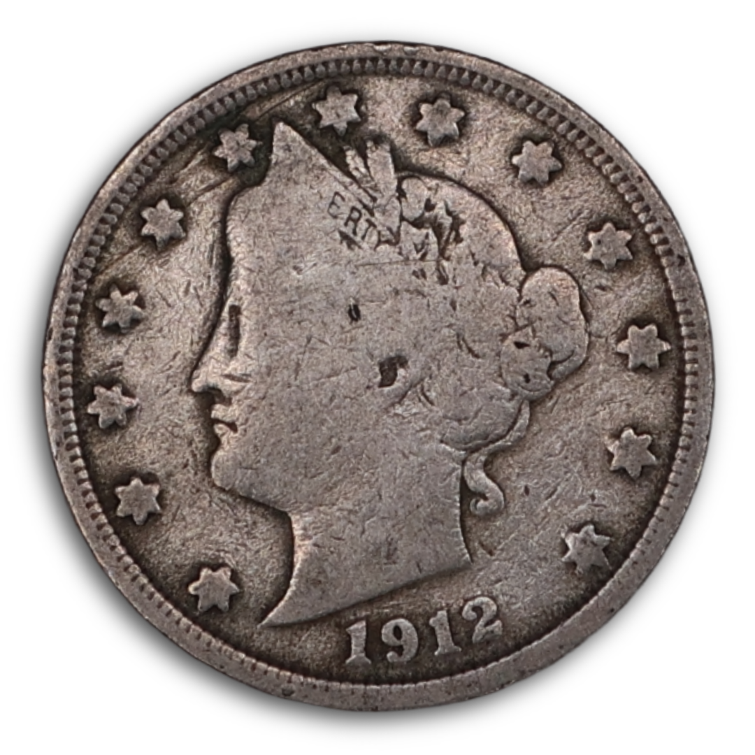 1912 (P) Liberty "V" Nickel G/VG