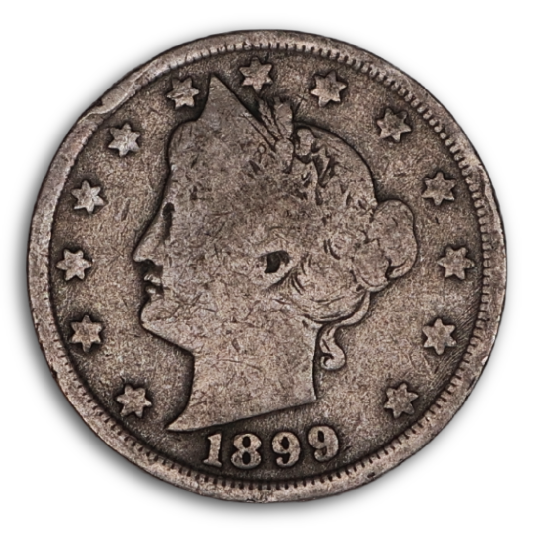 1899 Liberty V Nickel G/VG
