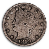 1899 Liberty V Nickel G/VG
