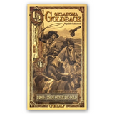 1/2 OKLAHOMA Goldback Aurum Gold Foil Note