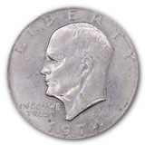 1974 Philadelphia Eisenhower "IKE" Dollar