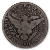 Barber Half Dollar (1892-1915) - 90% Silver