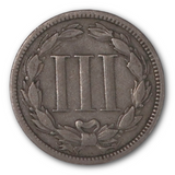 Three-cent Nickel G/VG (1865 - 1889)