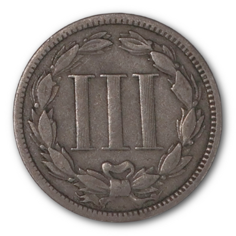 Three-cent Nickel G/VG (1865 - 1889)