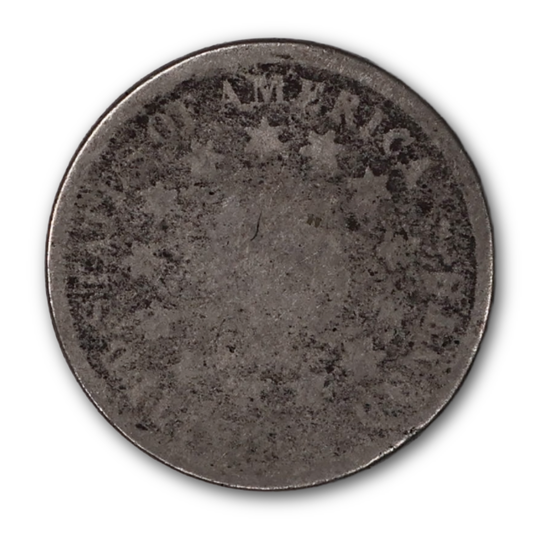 (1) Cull/ Bad Condition Sheild Nickel (1866 - 1883)