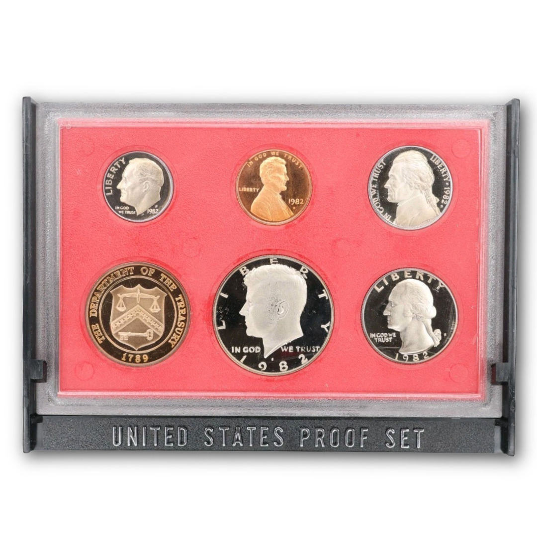 1982 Proof Set In Original Government Packaging