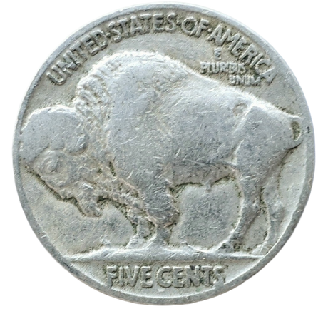 V/VG 1935 Philadelphia Buffalo Nickel