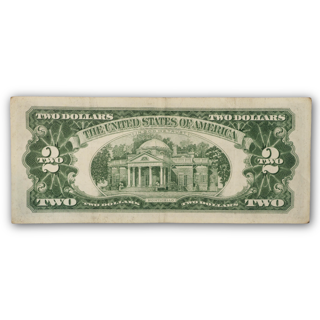 Red Seal Two Dollar Bill (1928 - 1963)