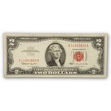 Red Seal Two Dollar Bill (1928 - 1963)