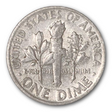 90% Silver Roosevelt Dime (1946-1964)