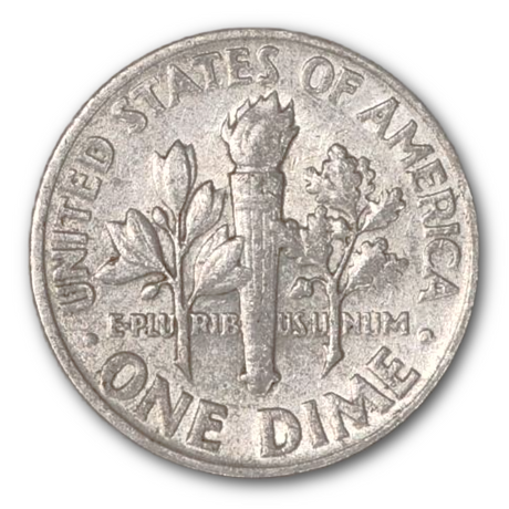 90% Silver Roosevelt Dime (1946-1964)